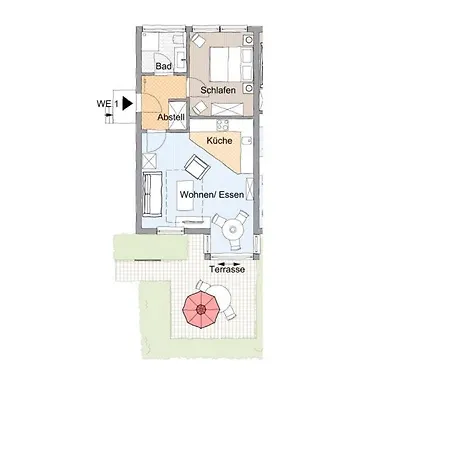 Apartamento Haus Borussia *