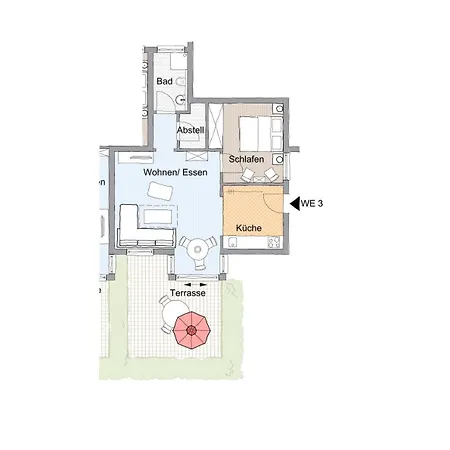 شقة Haus Borussia Ostseebad Kühlungsborn